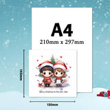Christmas Card - For -  To The One I Love