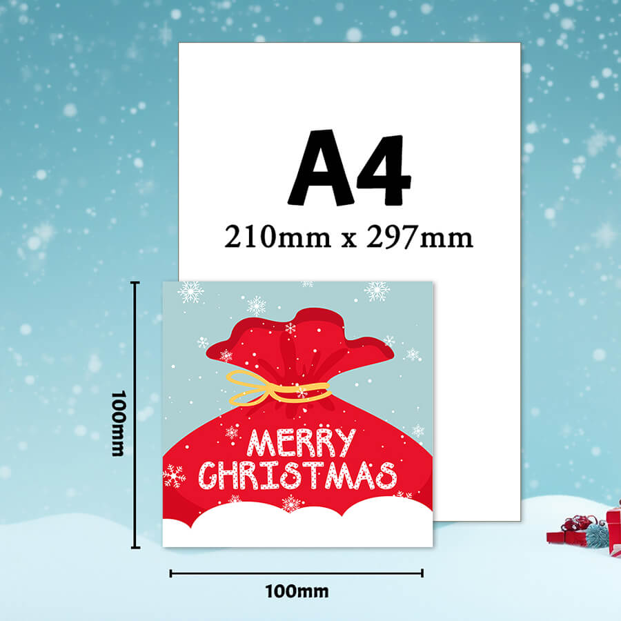 Christmas Cards - Pack Of 30 - Fun Santa