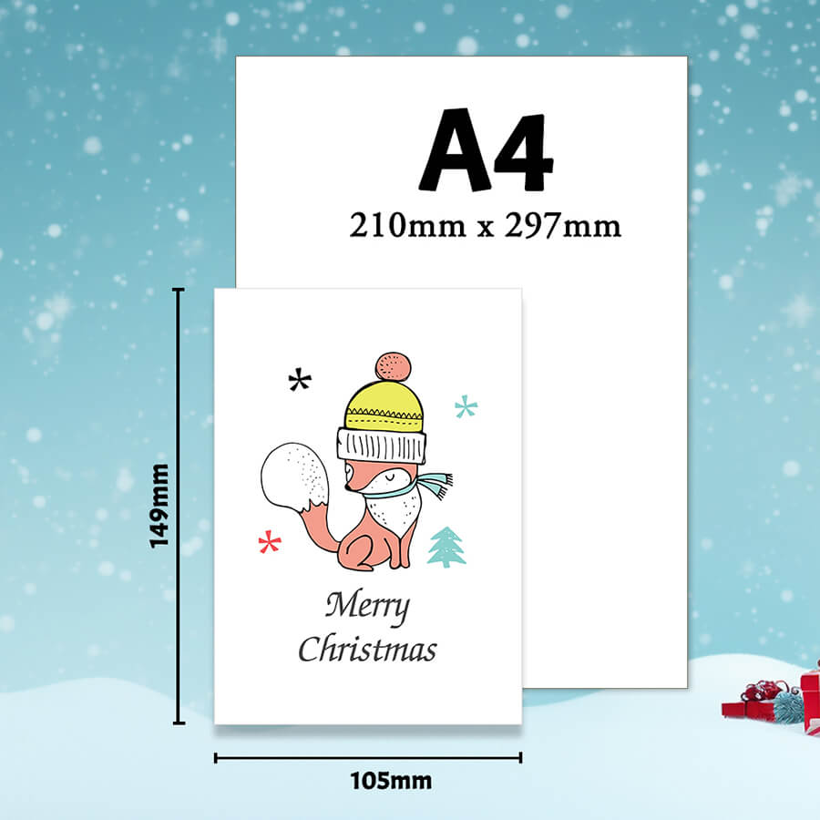 Wildlife Christmas card