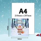 Multi-pack Christmas cards with cheerful holiday themes