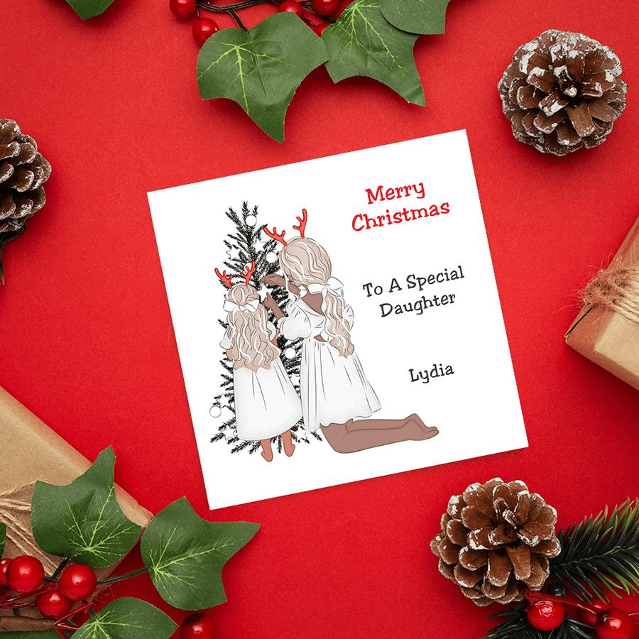 christmas message to daughter