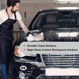 Oval UK Car Sticker
