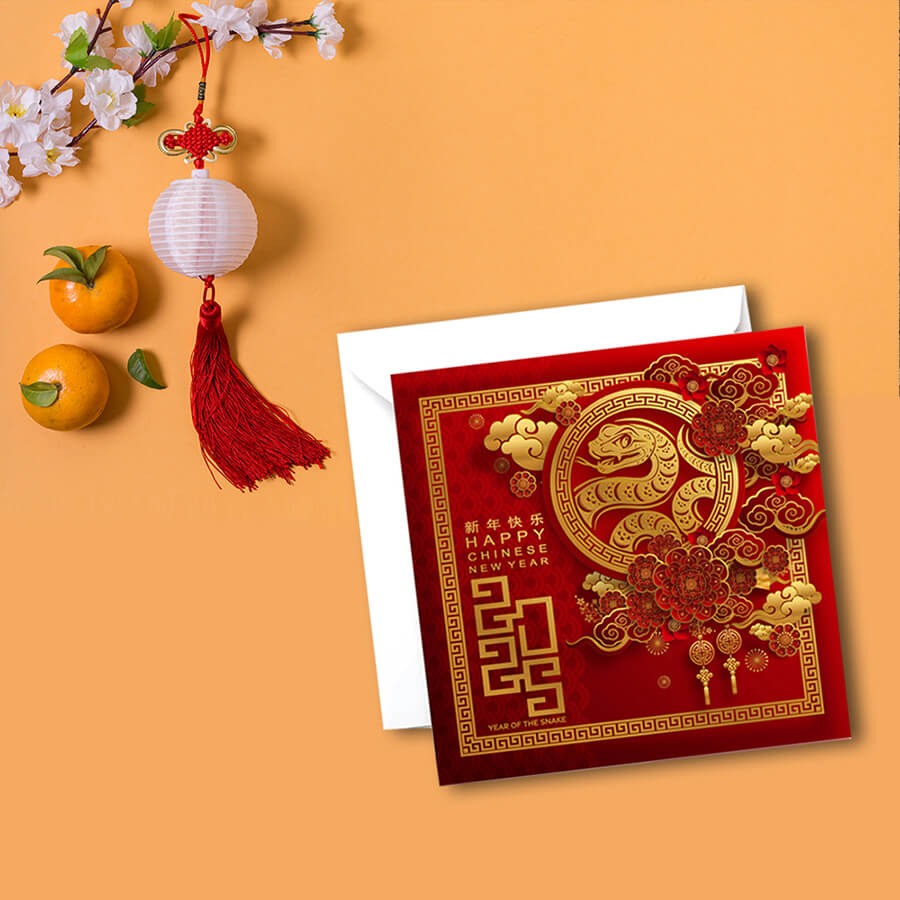 chinese new card