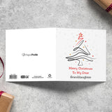 christmas card granddaughter
