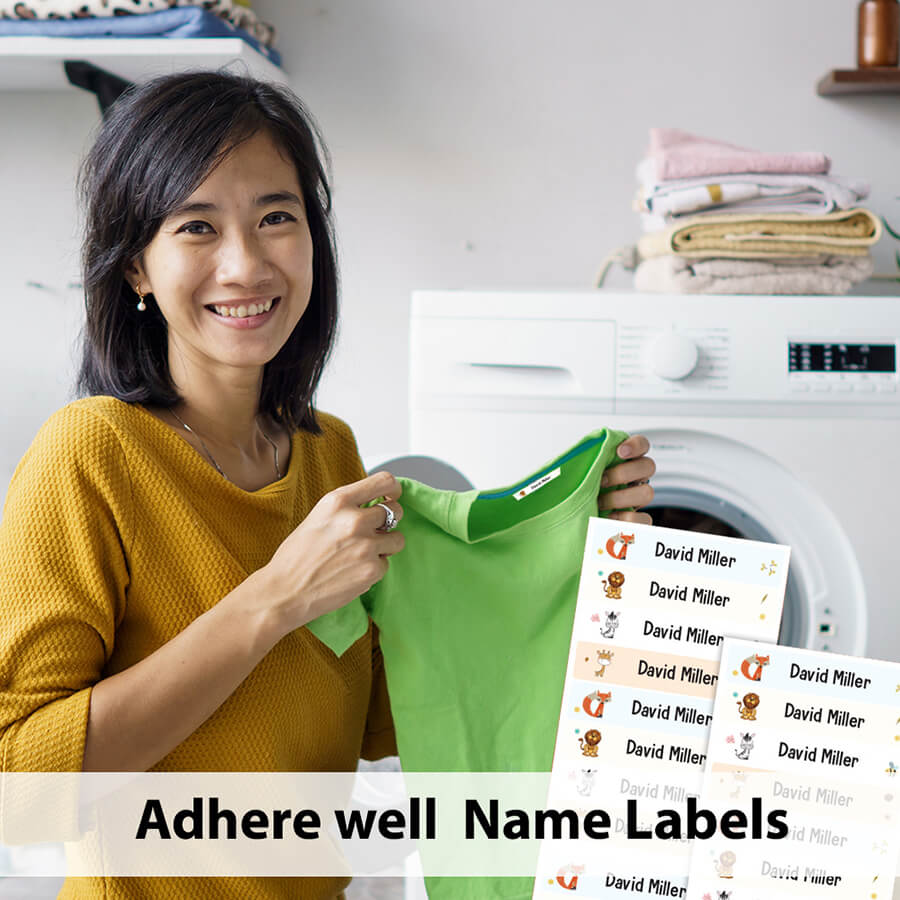 School Uniform Name Labels Iron On