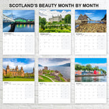 12-month Scotland calendar 2027 UK edition
