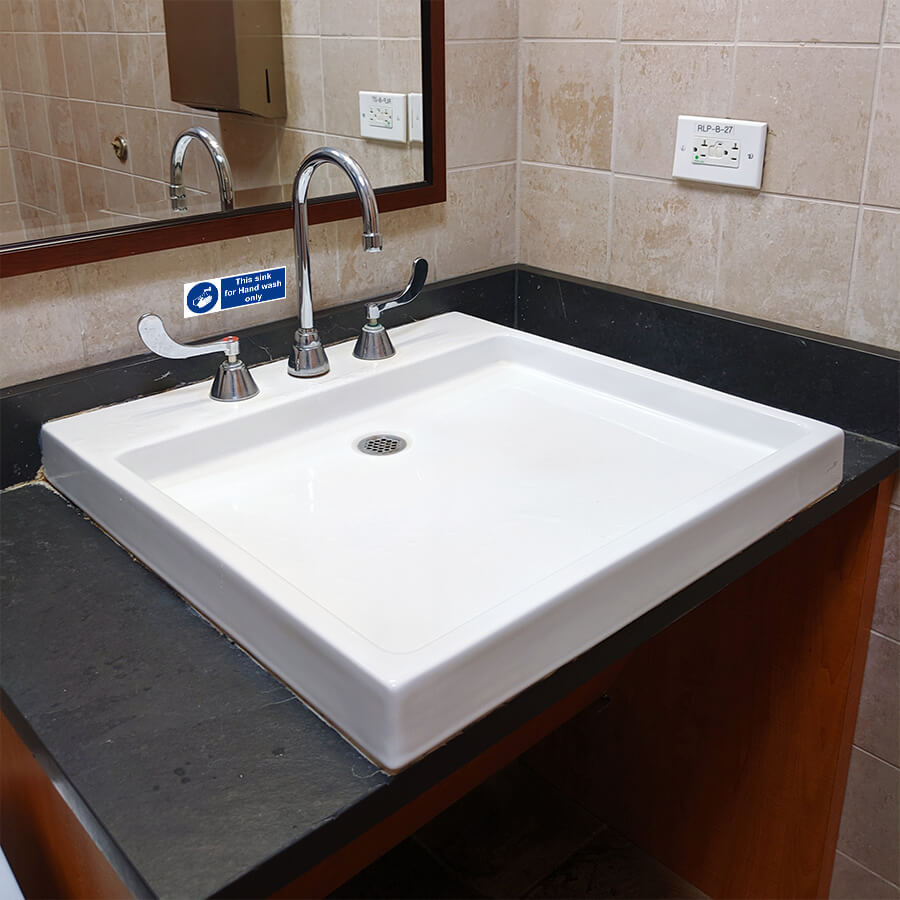 hand wash sink