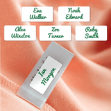 Stick On Clothing Label – Standard - Plain