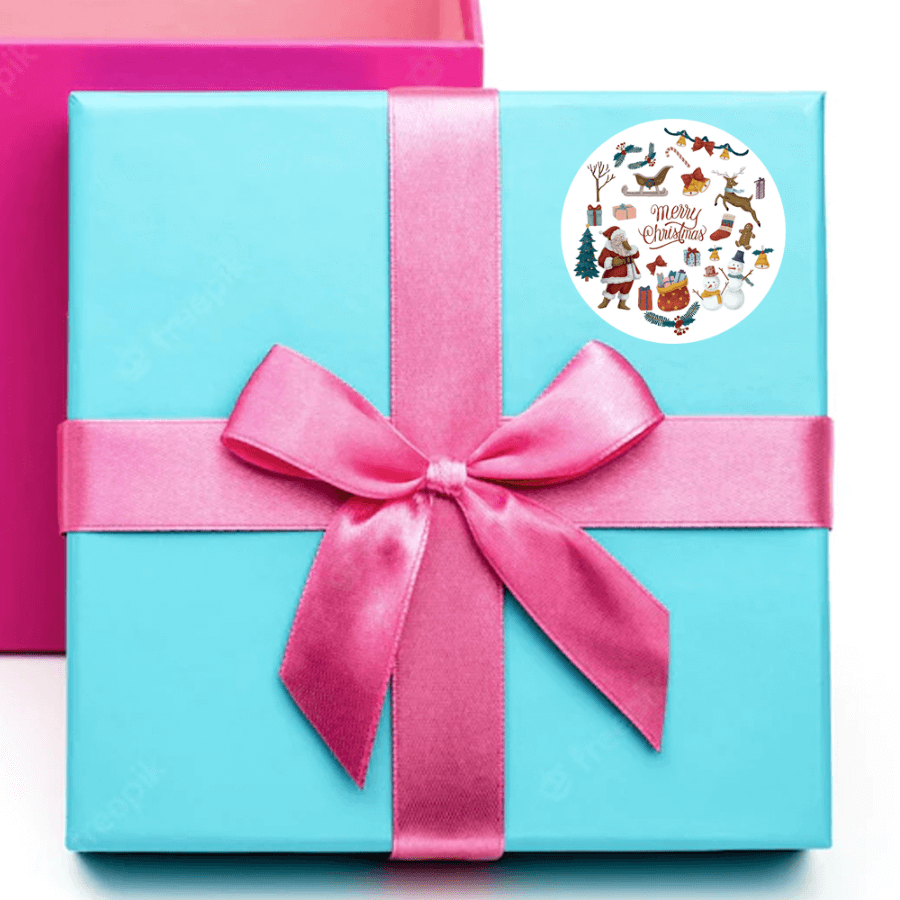 Merry Christmas stickers