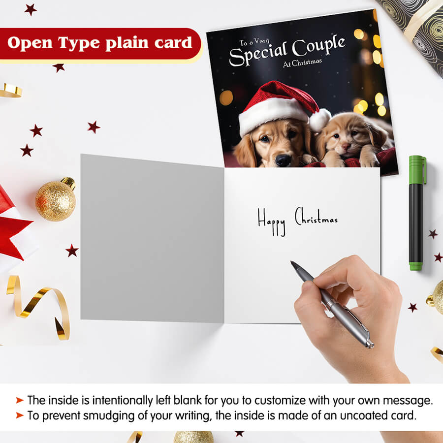 Funny dog Christmas cards