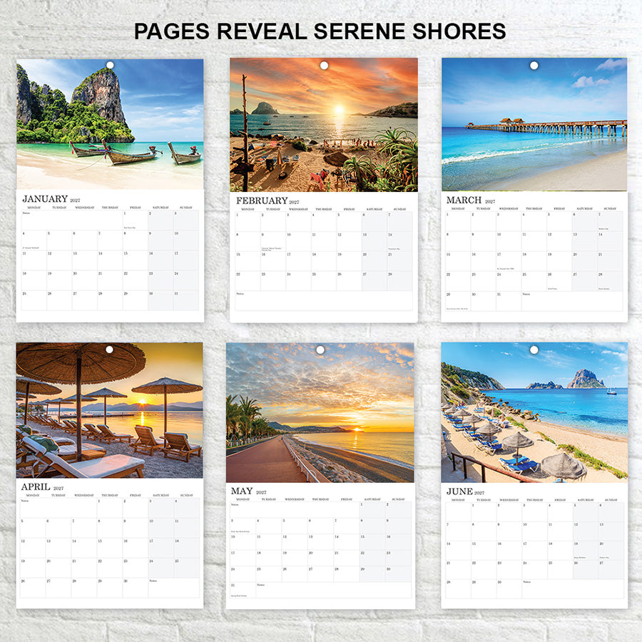 PAGES REVEAL SERENE SHORES