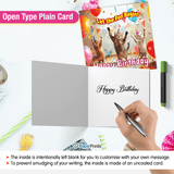 Funny Cat Birthday Greeting Card