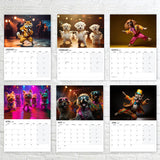 Dancing dog 2027 calendar for dog lovers UK
