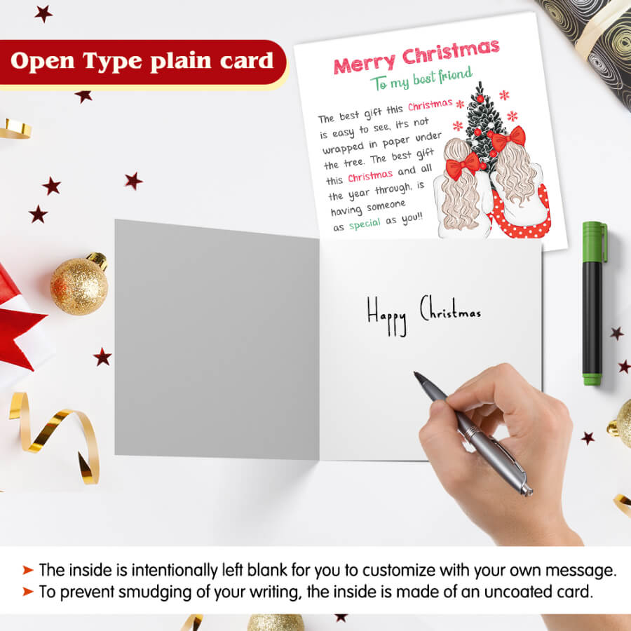 christmas card special friend