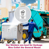 General Waste Recycling Bin Sticker