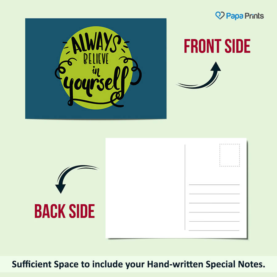 Positive Postcard Examples Motivational Postcards/Encouragement Post card/Positivity Cards ...