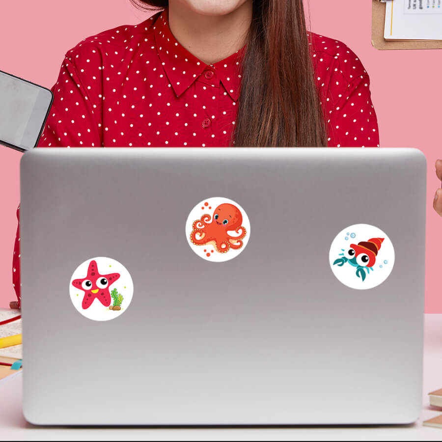 Adorable Animal Encouraging Stickers