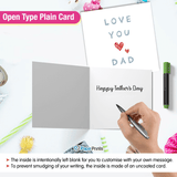 Emotional Father’s Day greeting card
