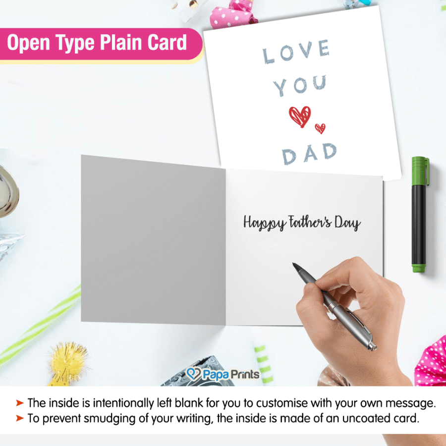 Emotional Father’s Day greeting card