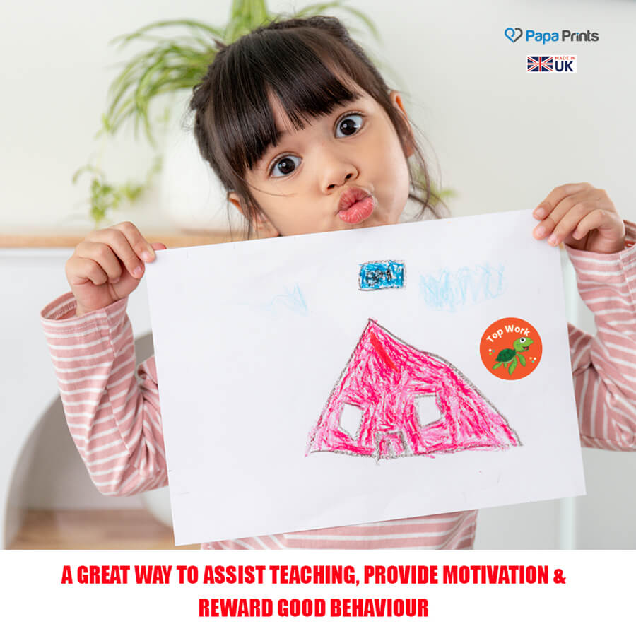 Cartoon Animal Stickers to Celebrate Achievements