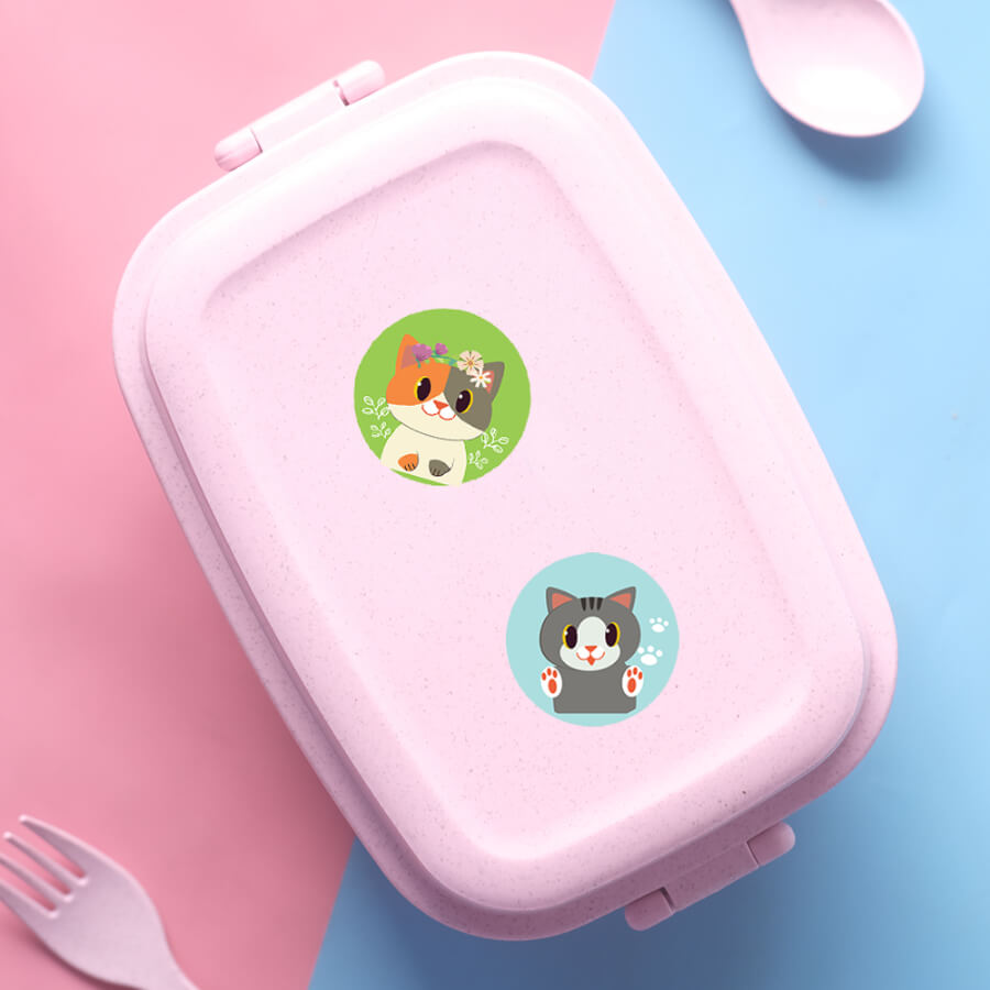 Adorable Animal Encouraging Stickers