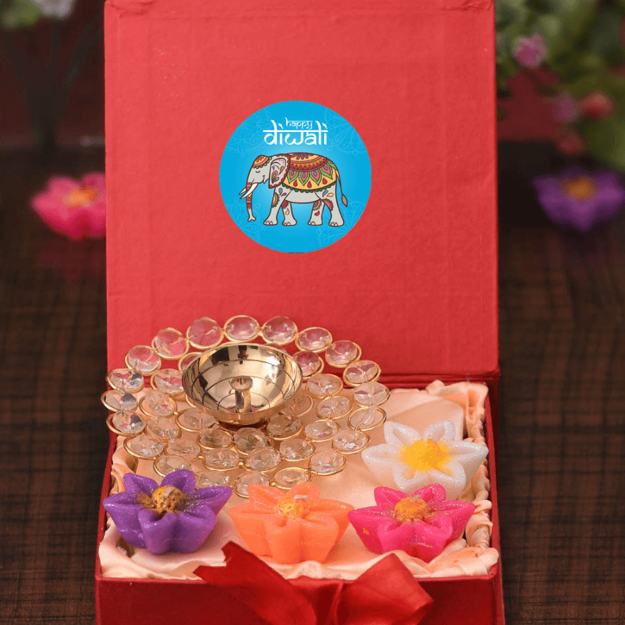 Paper Diwali Stickers