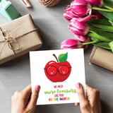 nursery teacher thank you card designs
