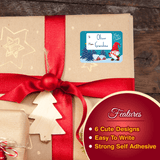Festive name tags