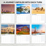2027 travel wall calendar