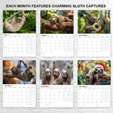Sloths Calendar 2027 - 12 Month - A3