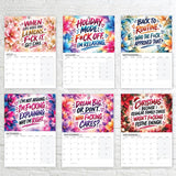 Another Fucking Calendar 2027 12 month wall calendar