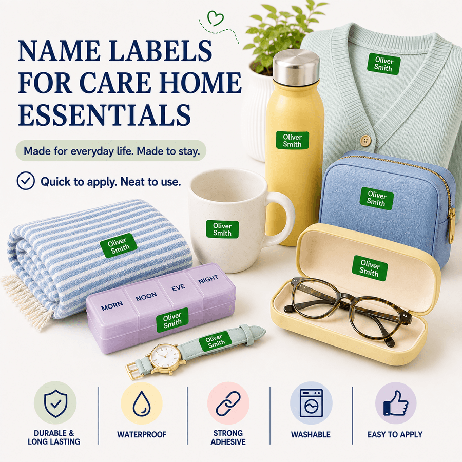 Pencil Case Name Labels