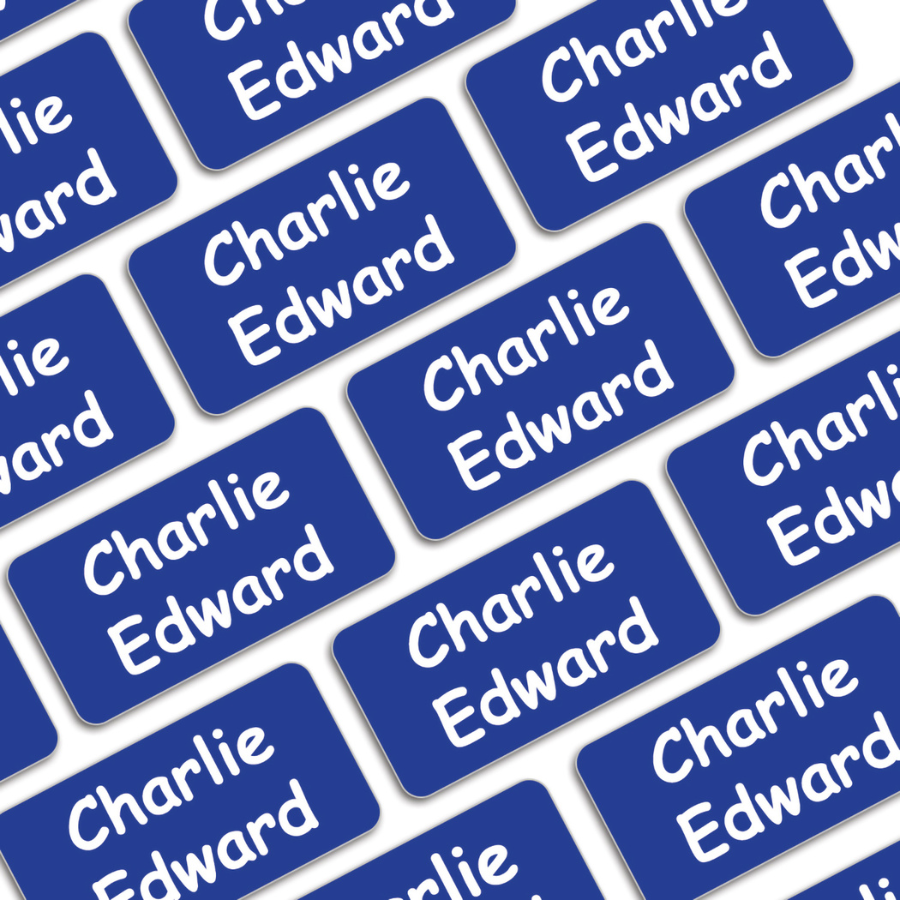 Stick On Clothing Label - Personalised Everyday Pack