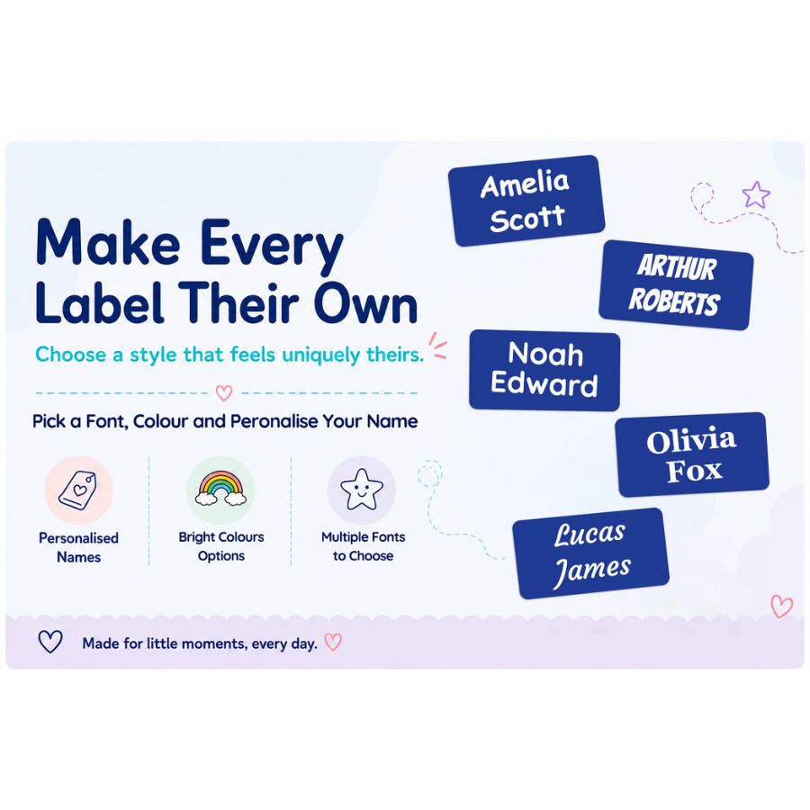 Custom Design and Font