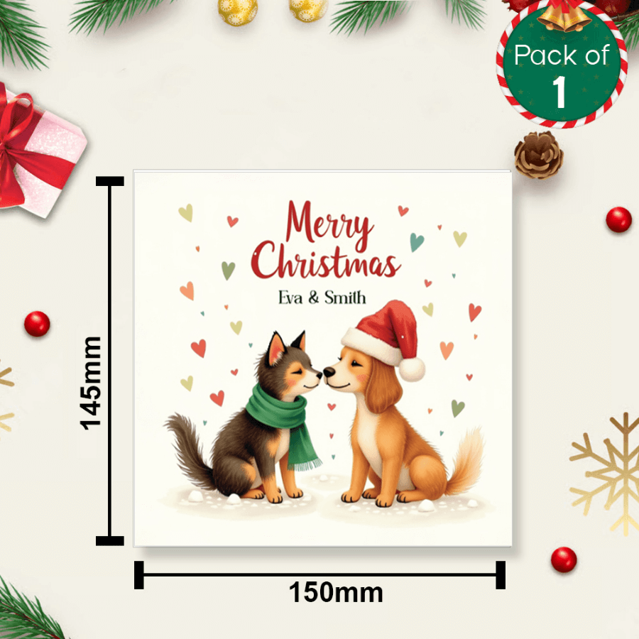 Someone special Christmas greeting card