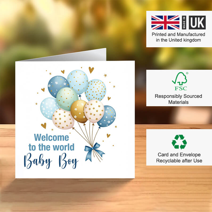 congratulations baby boy card