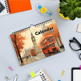 Holiday Theme Calendar 2026 - 12 Months - A4