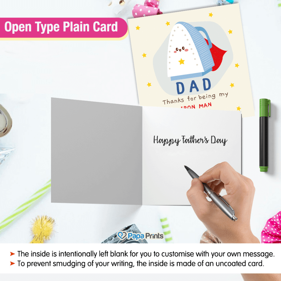 Funny Father’s Day greeting card for dad