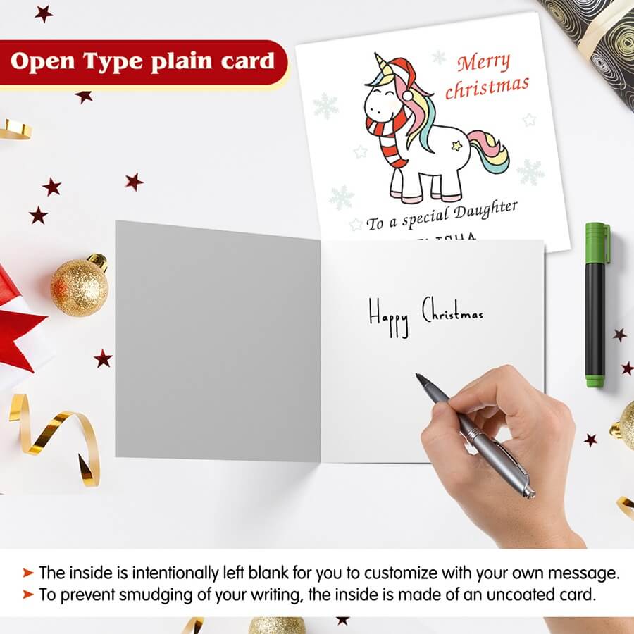 daughter christmas card