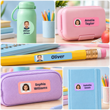 Photo Name Labels – Mixed Designs