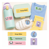 Stick On Clothing Name Labels - With Icon Designs