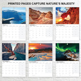 Natural Wonders 2027 Wall Calendar A3 Size