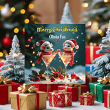 Mouse Christmas Card
