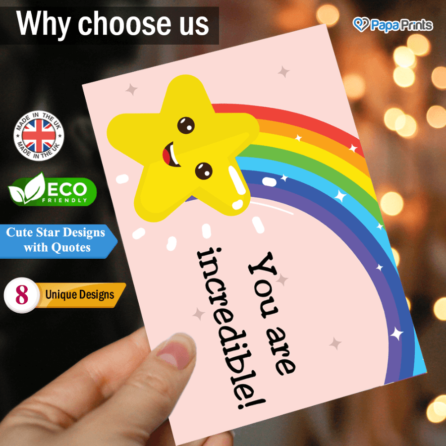 Inspiring Motivational Postcards For Children