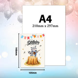 Birthday Cards with Musical Animals