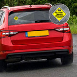 Elderly Driver - Please Be Patient Sign Sticker