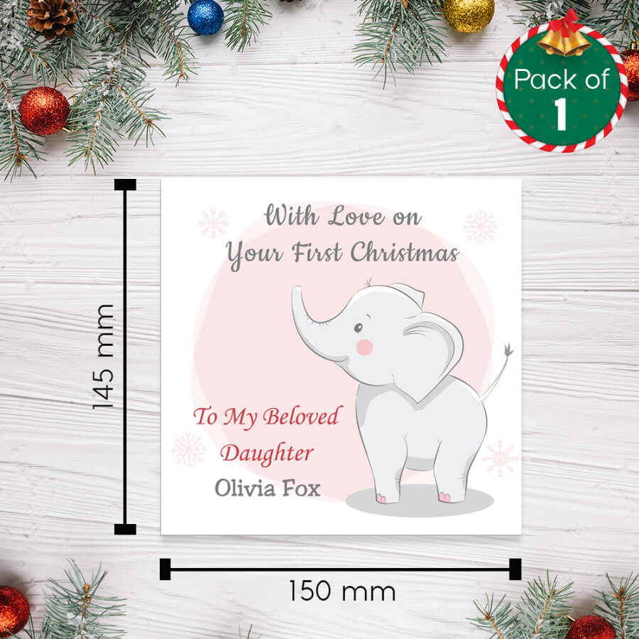 daughter christmas cards