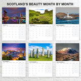 Scottish countryside 2027 wall calendar