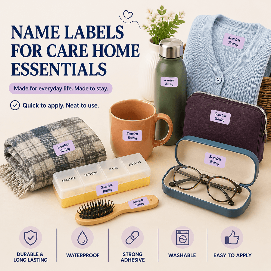 Personalised Belongings Labels