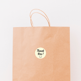 Thank You with Smiley & Heart Sticker